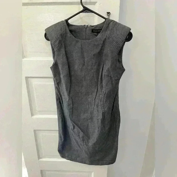 dark gray business casual dress from Banana Republic women's size 10 - Picture 1 of 7